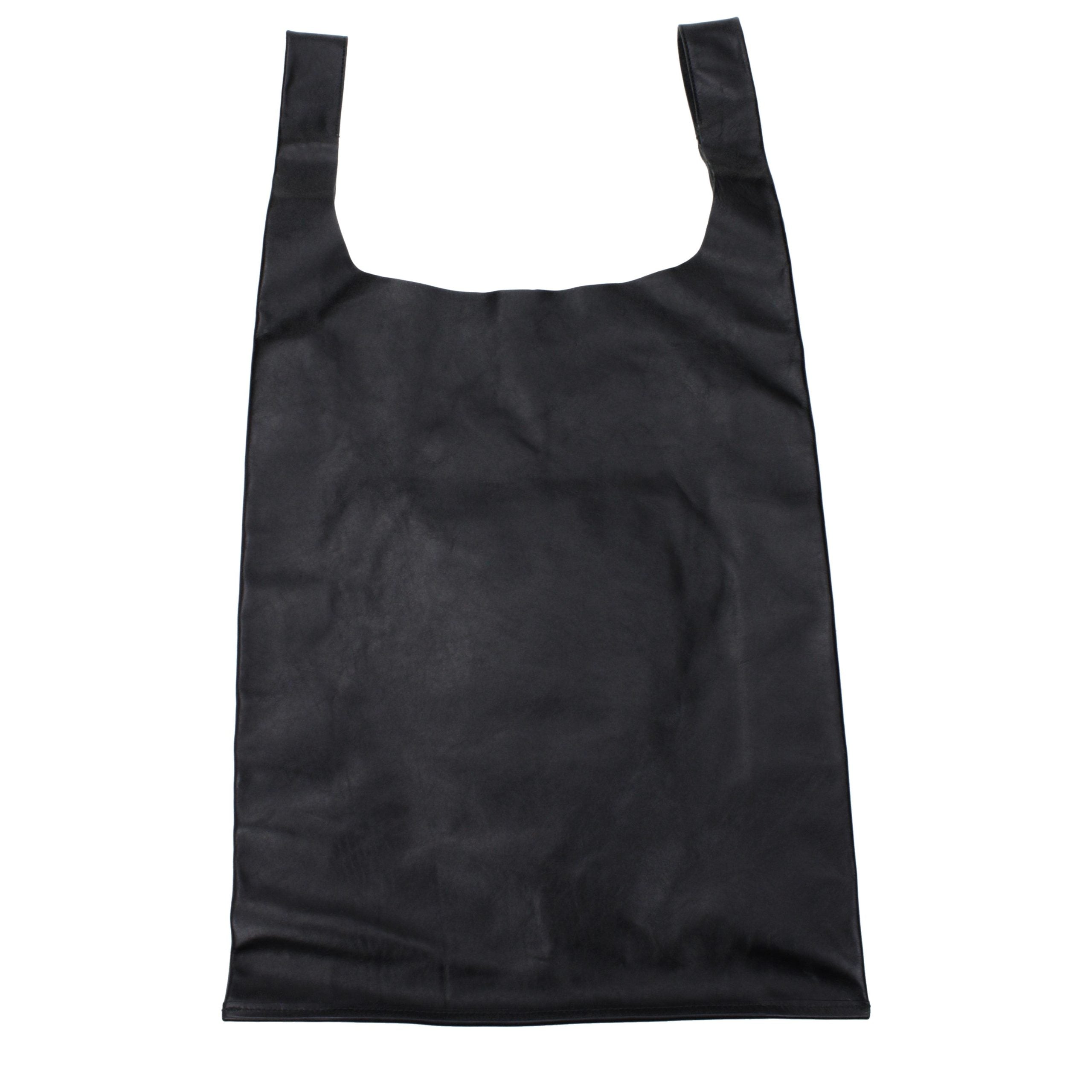 Black Leather Handbag Bag