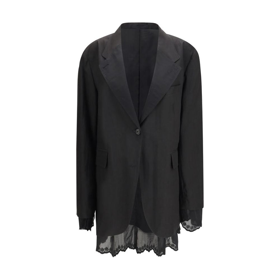 Our Legacy 60% Linen blazer in black