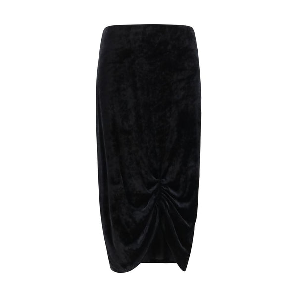 Valentino 77% Viscose 20% Silk 3% Elastane skirt in black