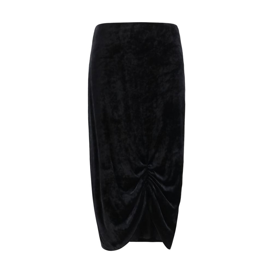 Valentino 77% Viscose 20% Silk 3% Elastane skirt in black