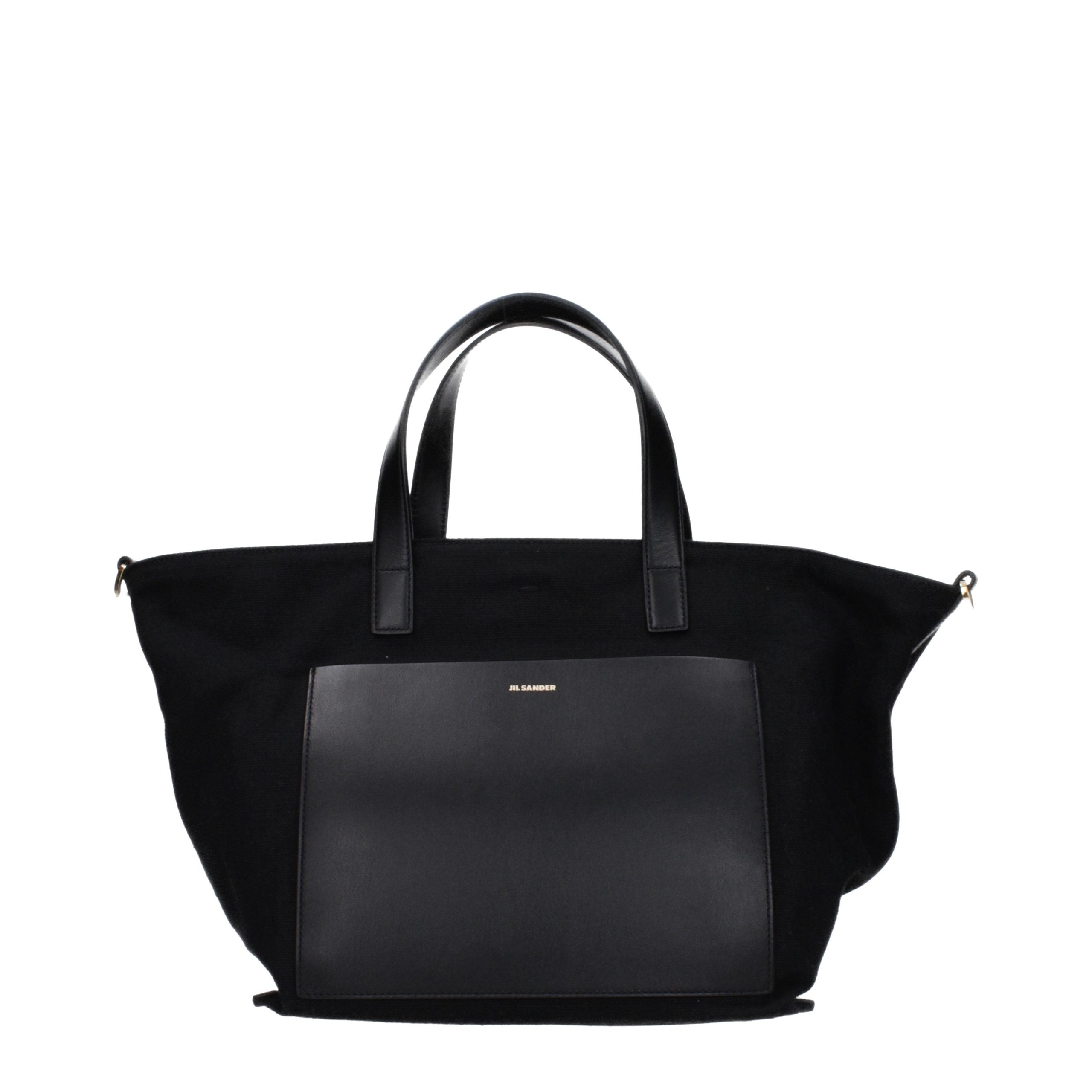 Black Fabric Handbag Bag