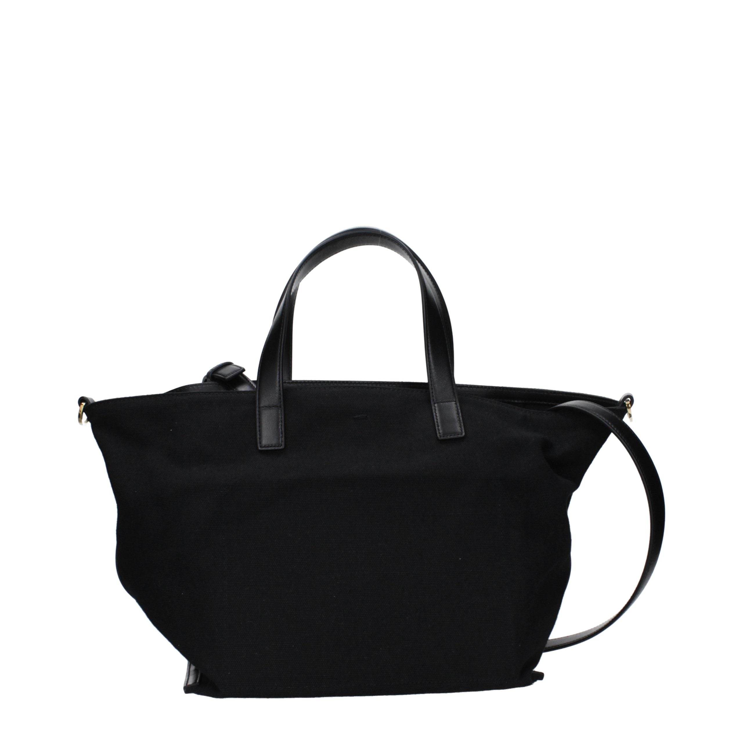 Black Fabric Handbag Bag