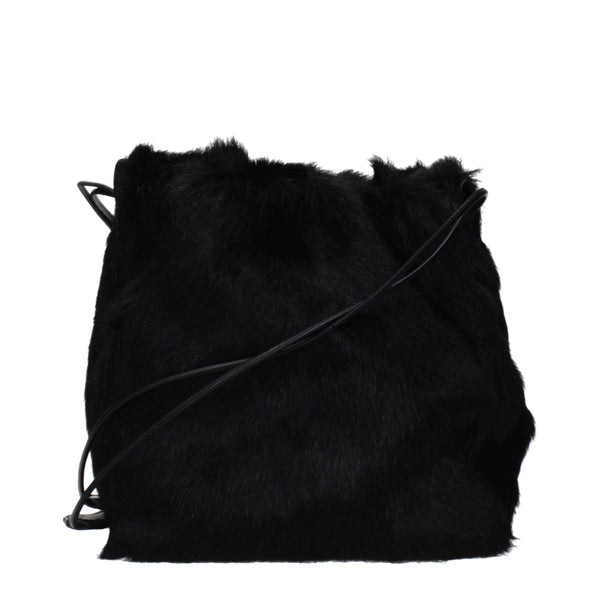 Jil Sander shoulder bag in black