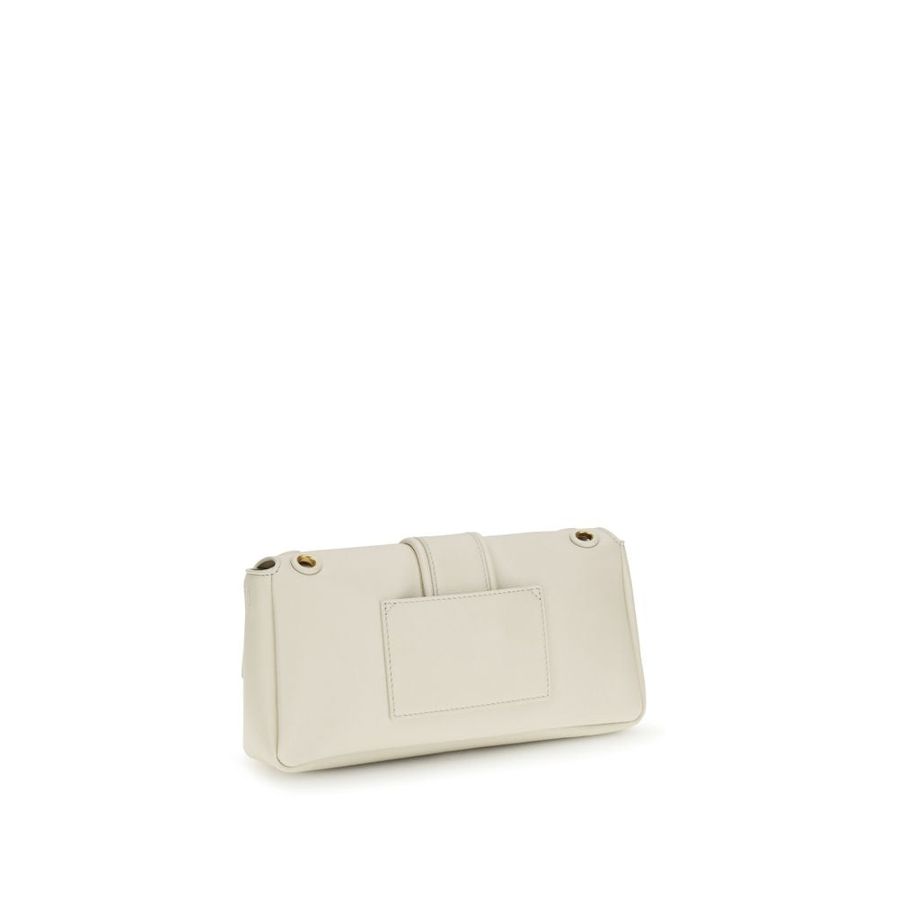 Beige Lamb Ovis Aries Shoulder Bag
