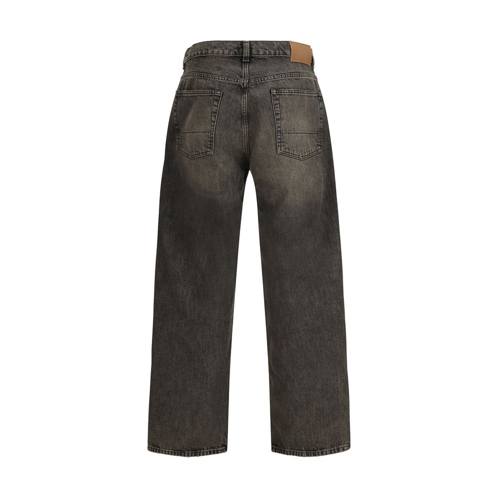 Our Legacy 94% Cotton 6% Polyester jeans in black — view 2