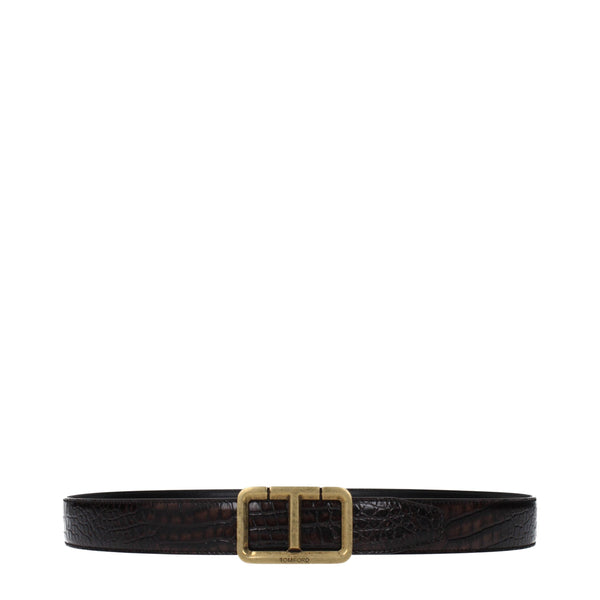 Tom Ford Leather belt in brown