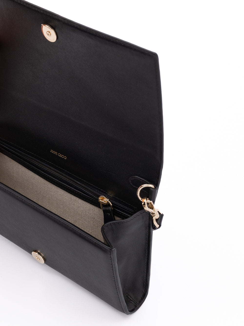 Black Avenue Leather Shoulder Strap Bag Powder Pink