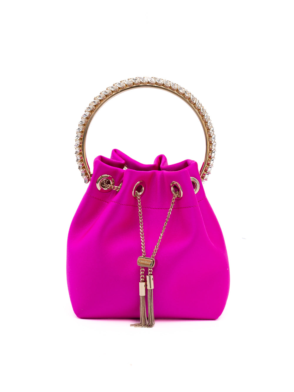 Fuchsia Bon Satin Bucket Accessory
