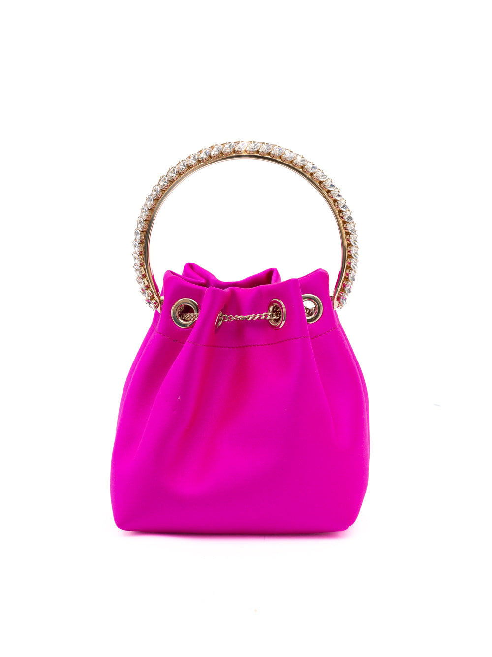 Fuchsia Bon Satin Bucket Accessory
