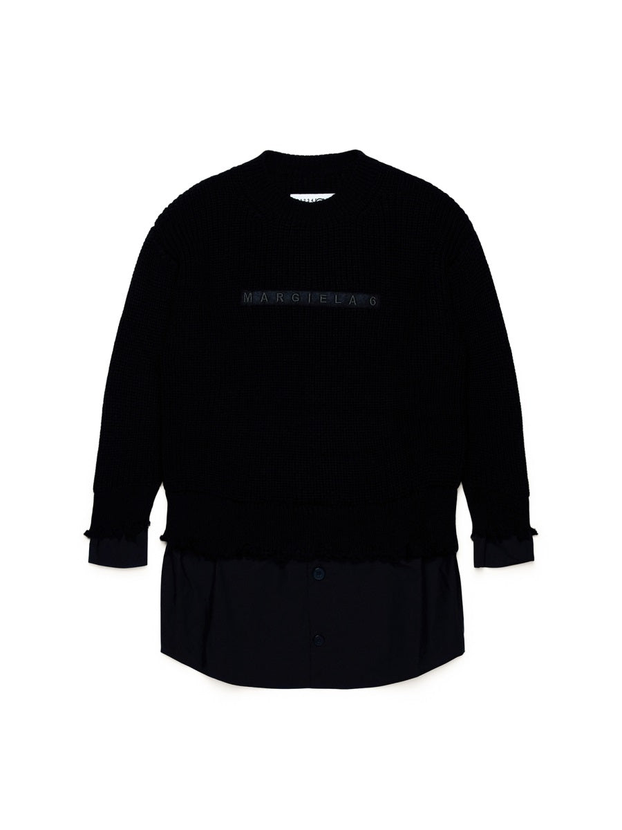 T-Shirt Wool-Blend Black T-shirts