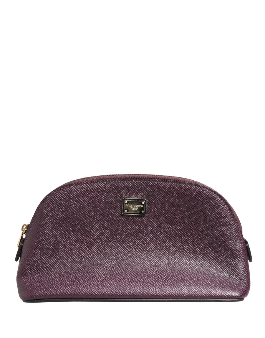 Dolce & Gabbana 100% Calfskin Leather wallet in purple