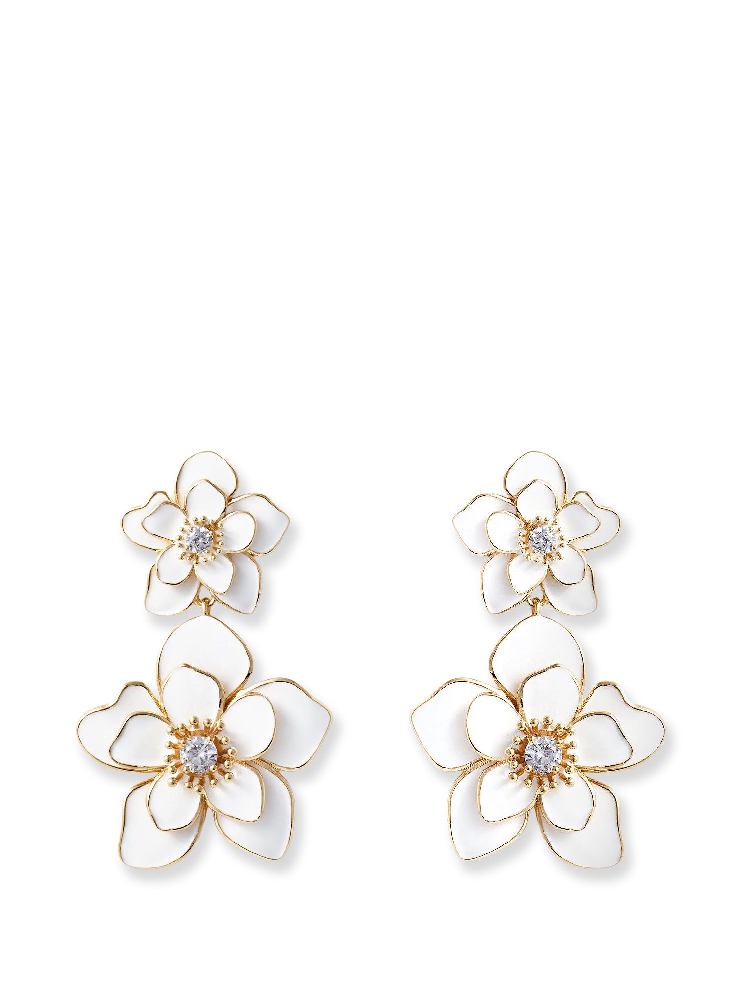Self Portrait Bijoux White Ottone