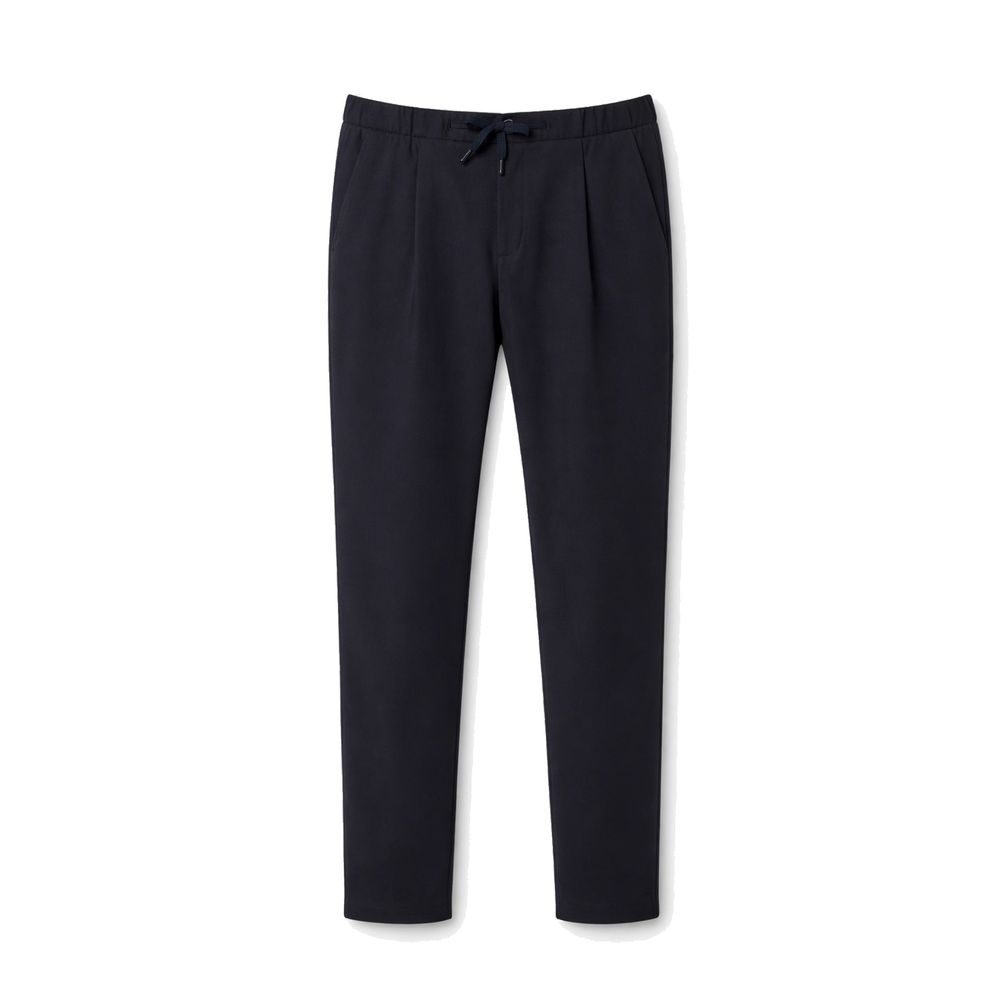 Herno 100% Virgin wool jogger in black