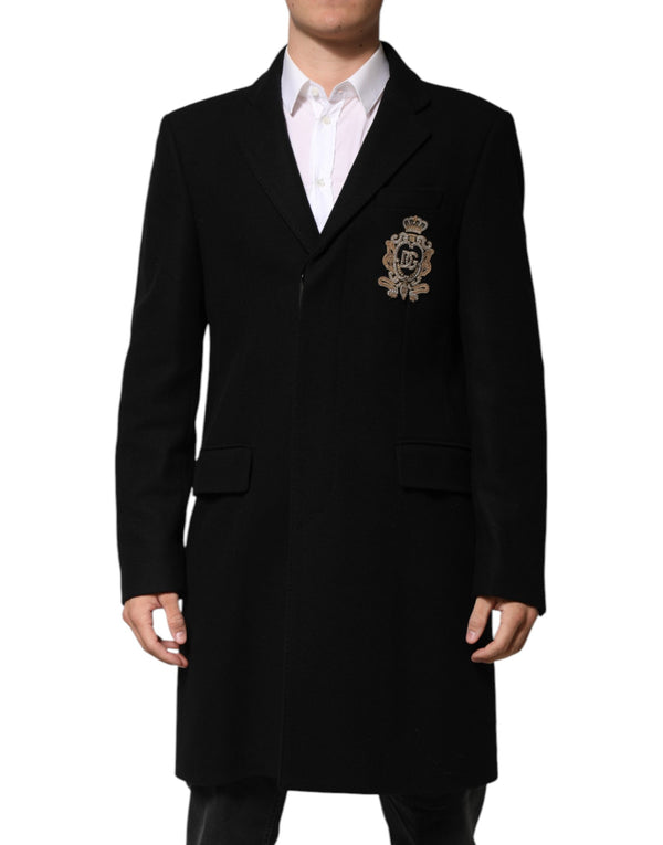 Dolce & Gabbana 20% Nylon 80% Virgin Wool; Lining: 50% Acetate 50% Viscose blazer in black