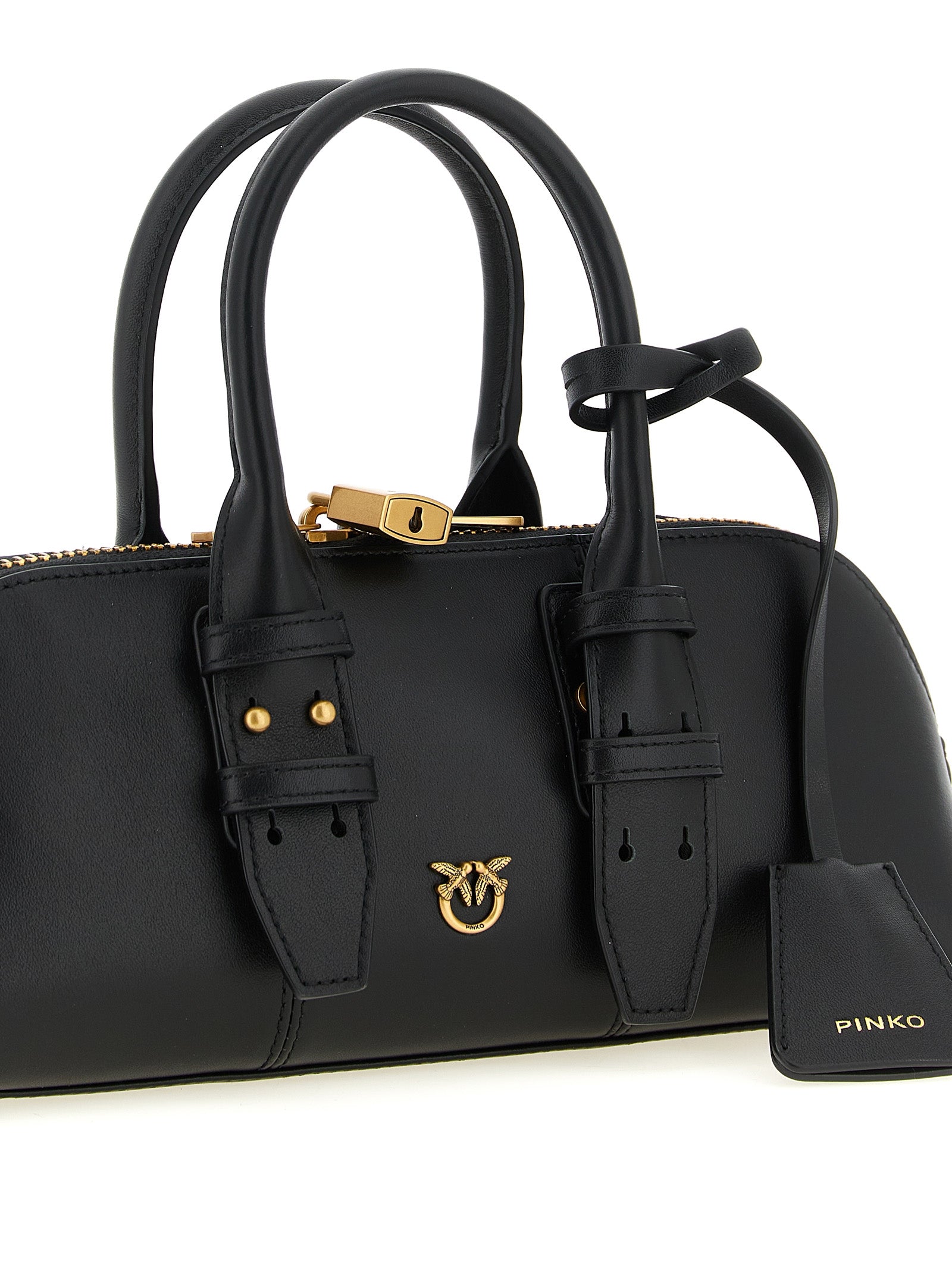 Escape Baguette small handbag Black Cow Leather (bos Taurus) Hand Bags