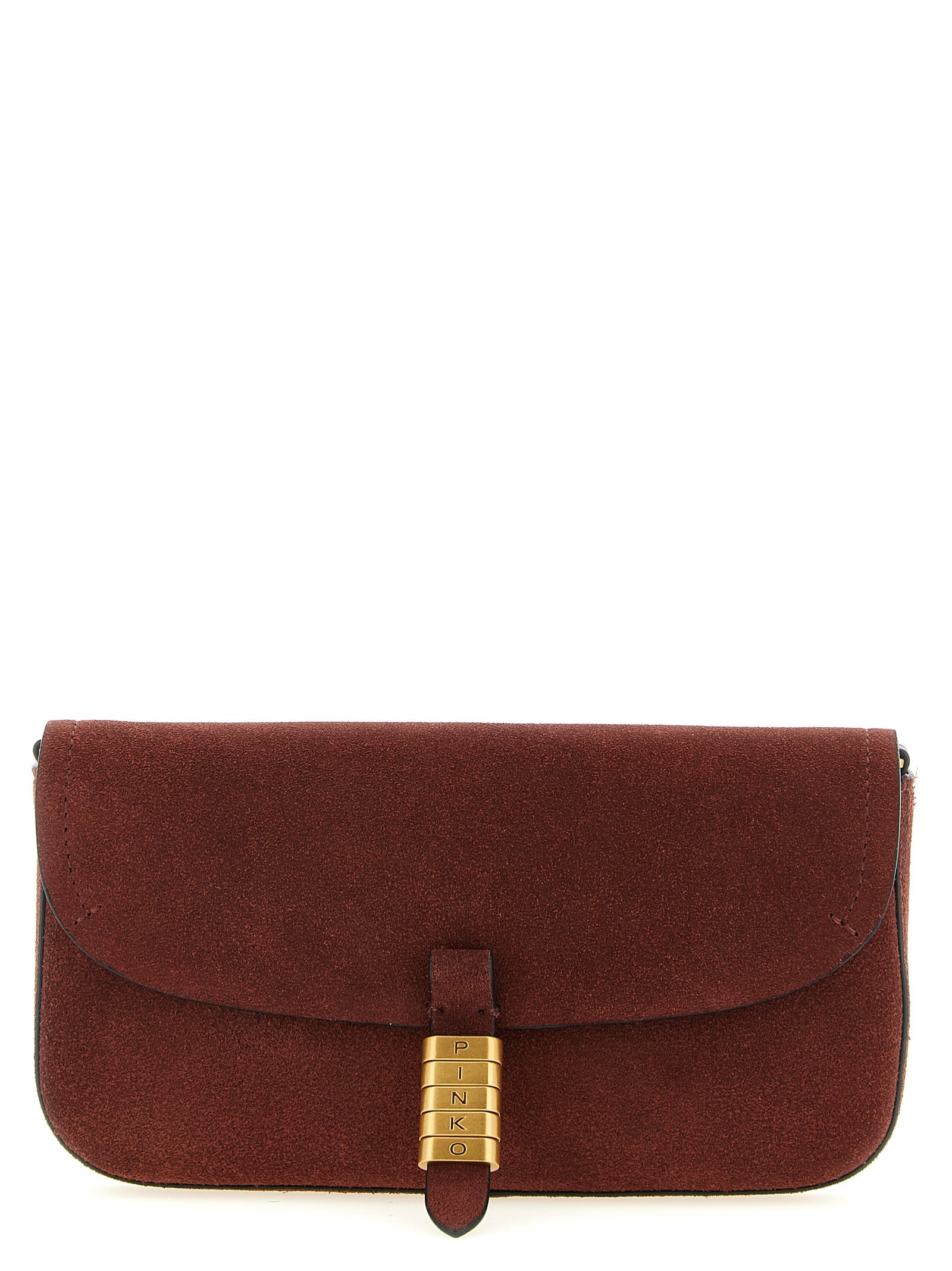 Saddle Flat medium shoulder bag Bordeaux Cow Leather (bos Taurus)