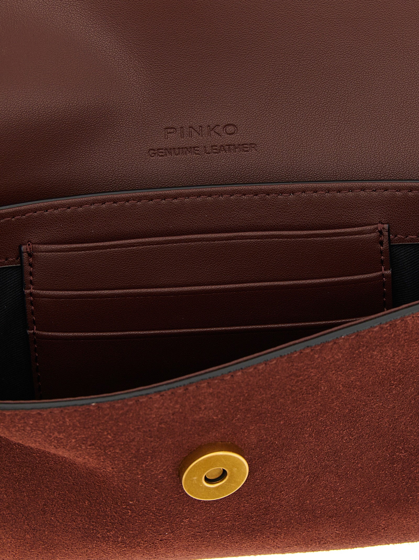 Saddle Flat medium shoulder bag Bordeaux Cow Leather (bos Taurus)