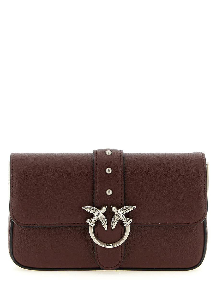 Pinko Baby Love One Slouchy Small Shoulder Bag