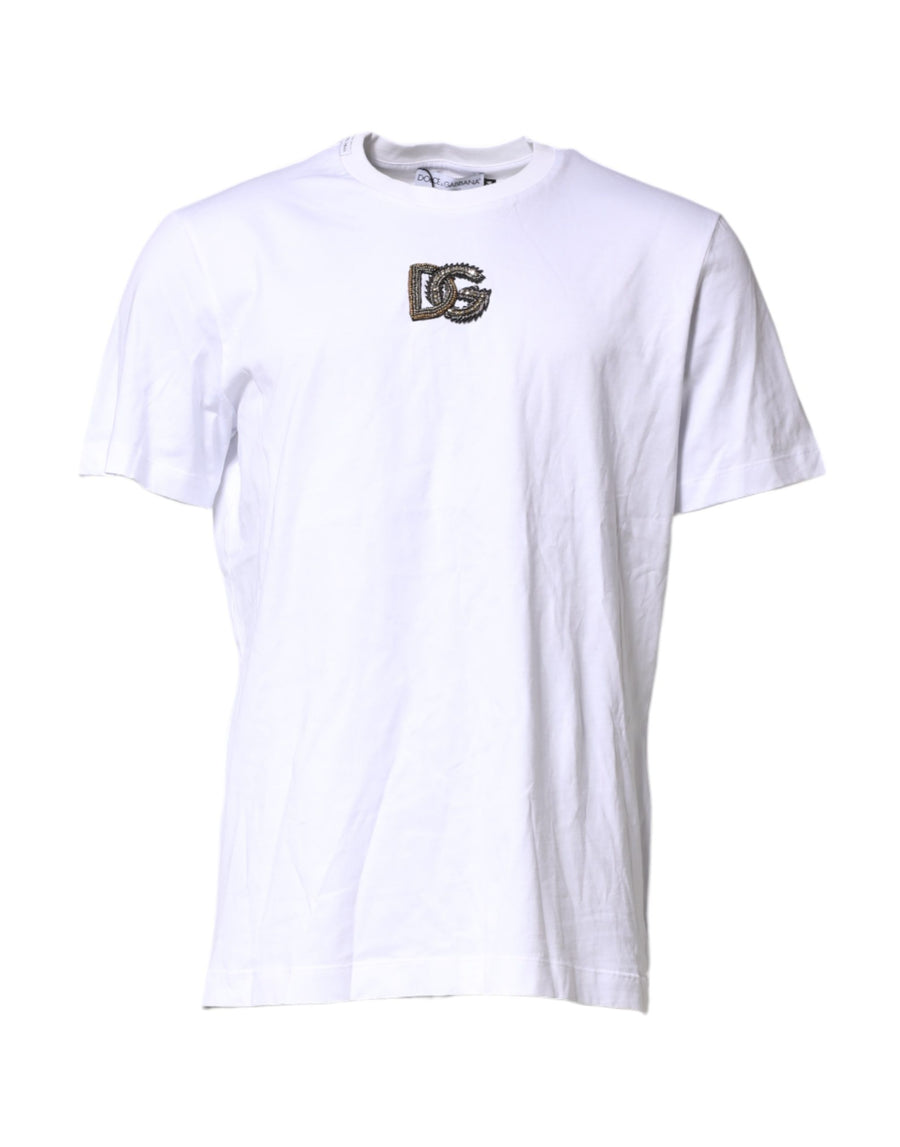 Dolce & Gabbana 100% Cotton t-shirt in white