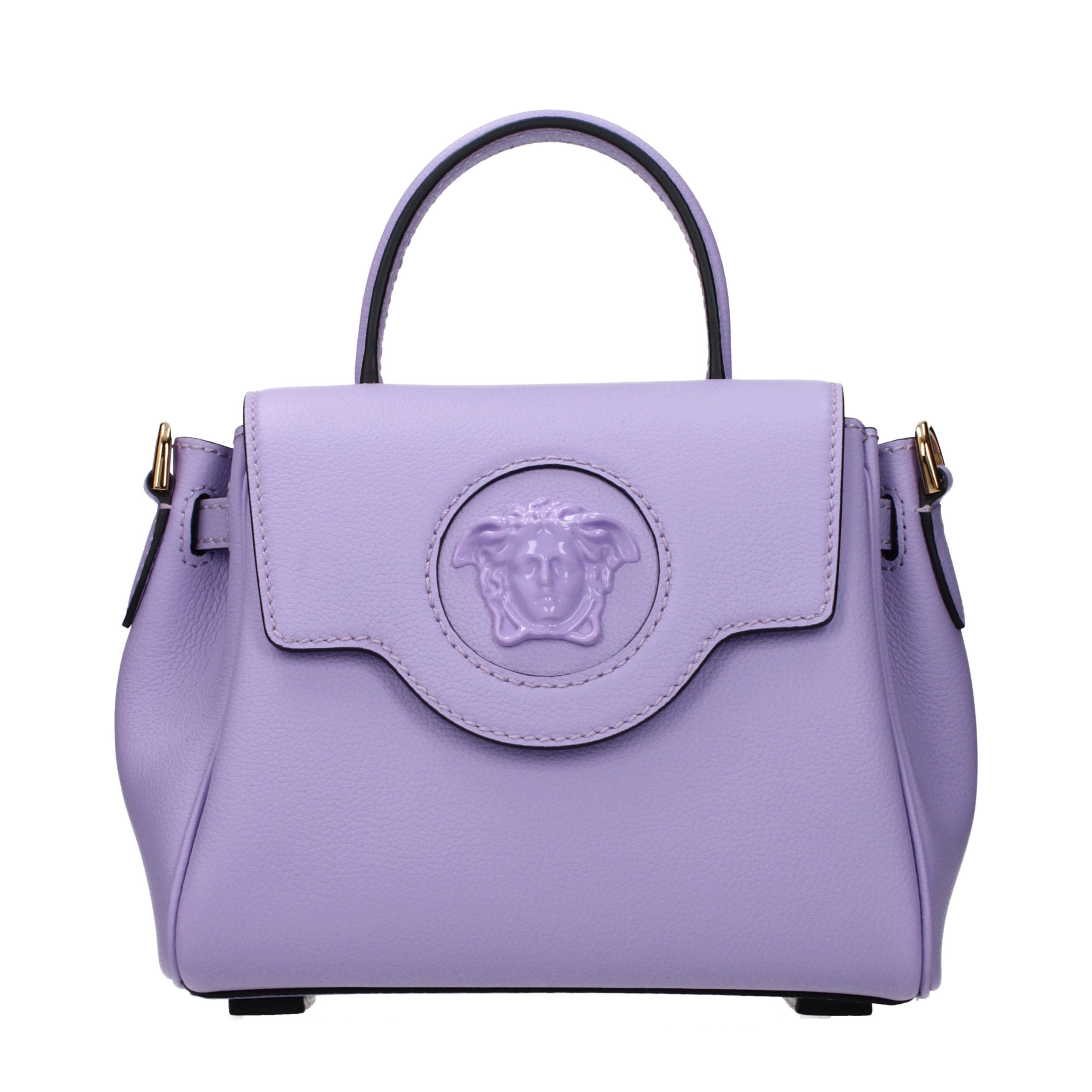 Pink Leather Handbag Bag