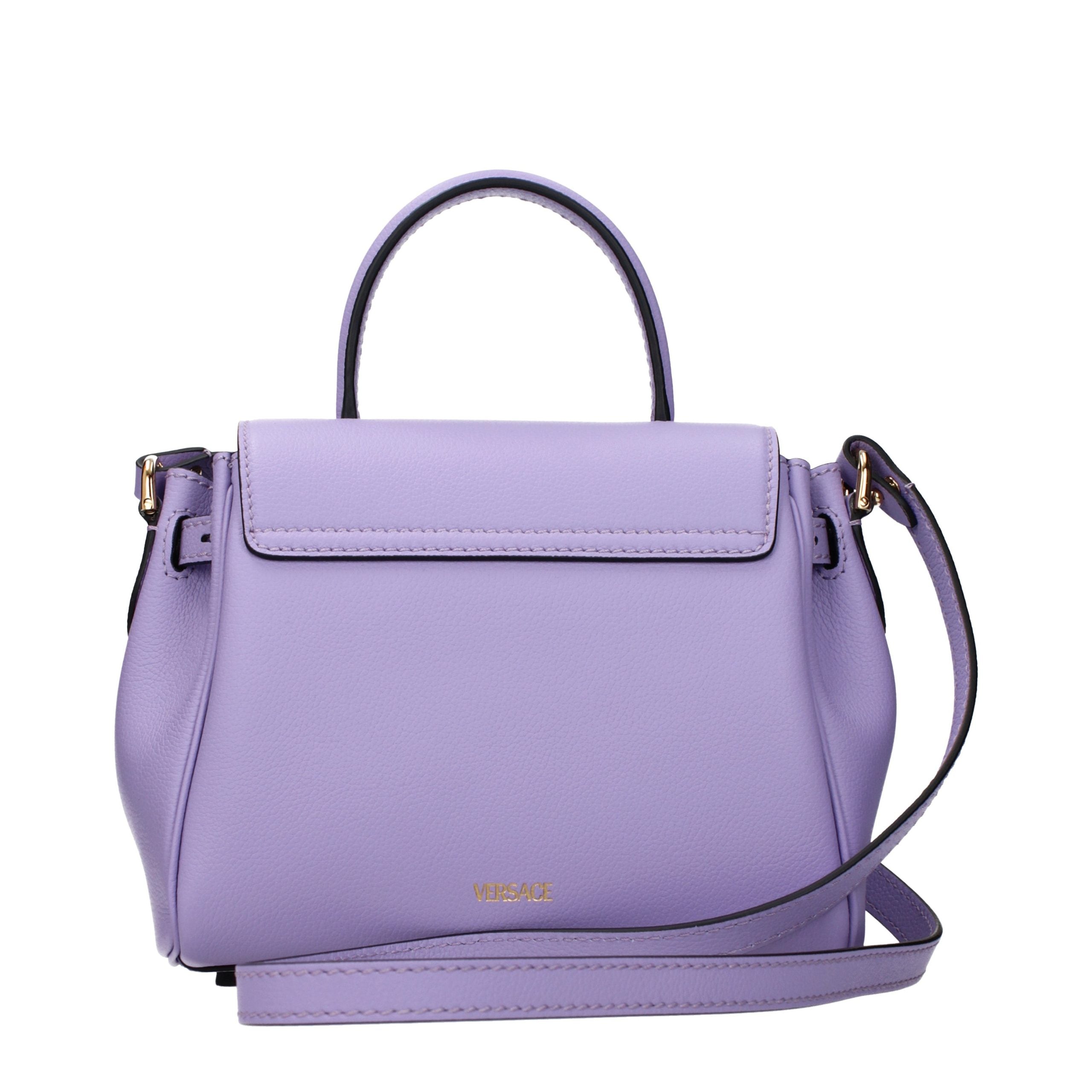 Pink Leather Handbag Bag