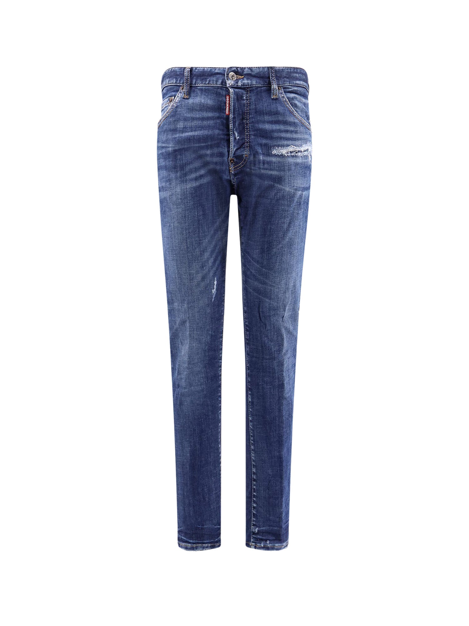 Dsquared2 Jeans Blue Cotone Poliestere Elastan
