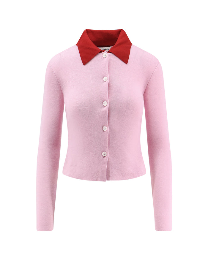 Self Portrait Sweaters Pink Lana