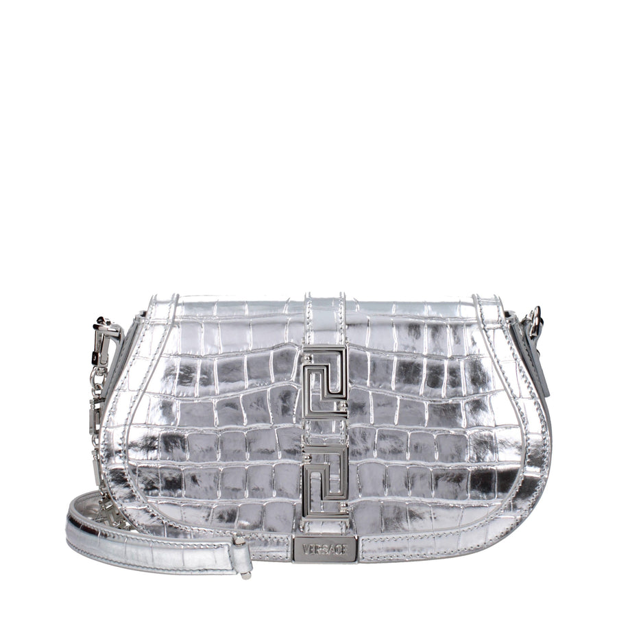 Versace shoulder bag in silver