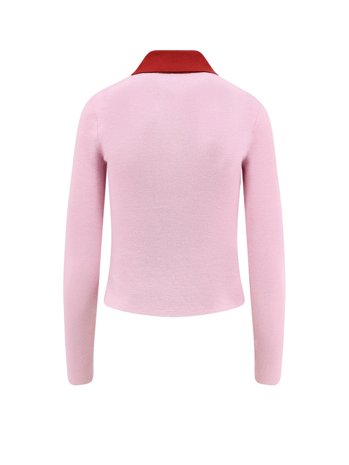 Self Portrait Sweaters Pink Lana