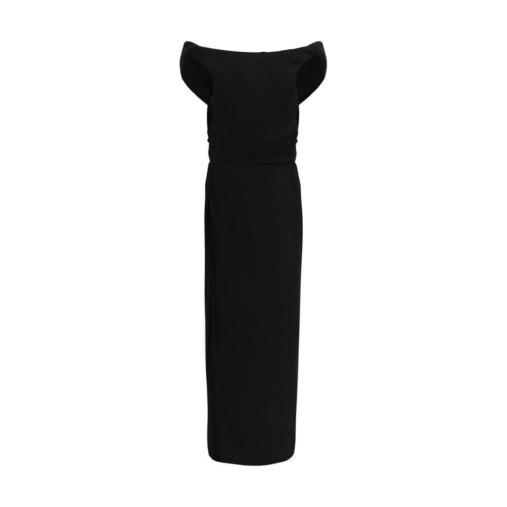 Vivienne Westwood 100% Viscose dress in black — view 2