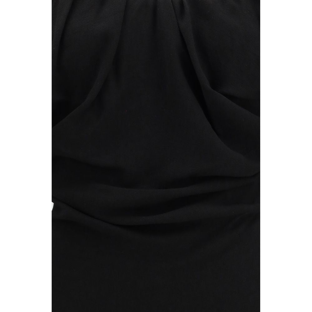 Vivienne Westwood 100% Viscose dress in black — view 3