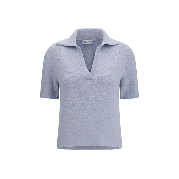 Gabriela Hearst 100% Kashmir/capra Hircus polo shirt in blue