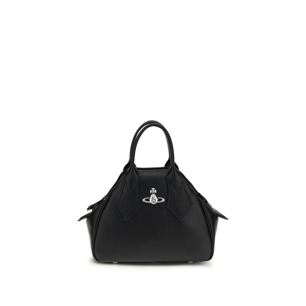 Black Polyurethane Handbag Bag