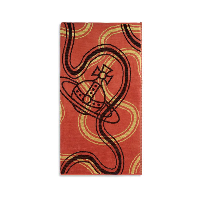 Vivienne Westwood 100% Cotton scarf in red — view 2