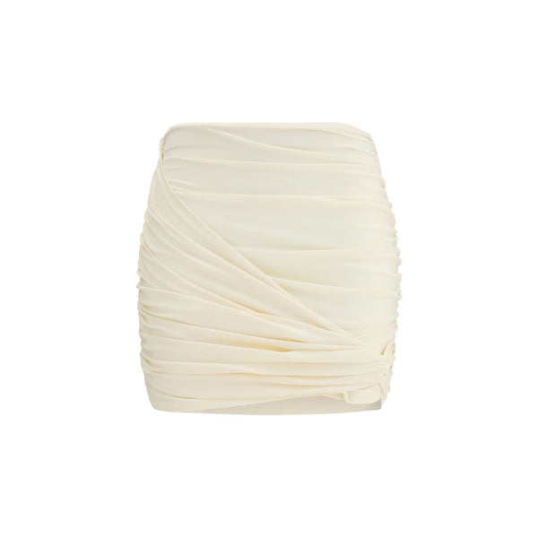 Magda Butrym mini skirt in beige