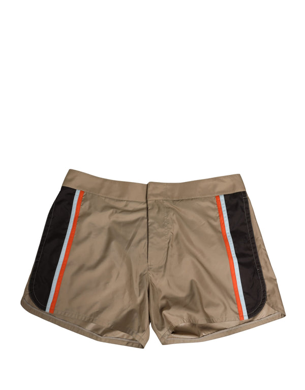 Dolce & Gabbana 95% Cotton 5% Silk boxer shorts in brown