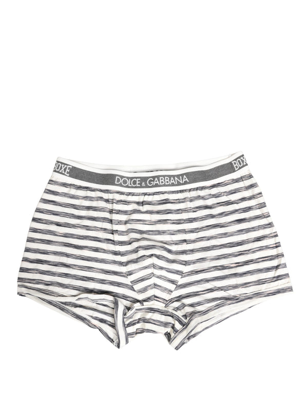 Dolce & Gabbana 96% Cotton 4% Elastane boxer shorts in gray