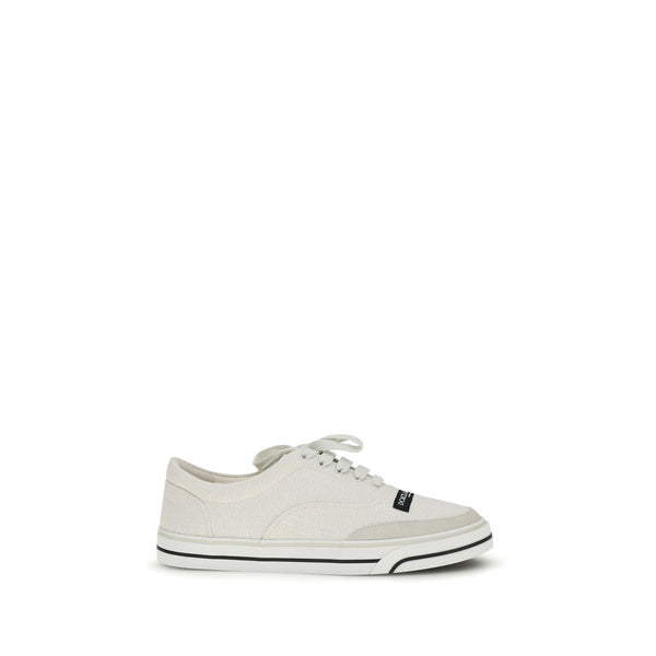 Dolce & Gabbana Upper: 50% Linen sneaker in white