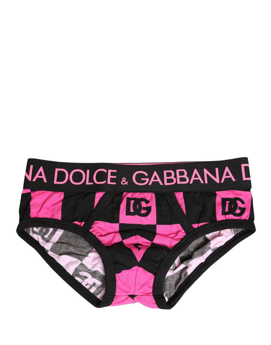Dolce & Gabbana 92% Cotton 8% Elastane brief in black