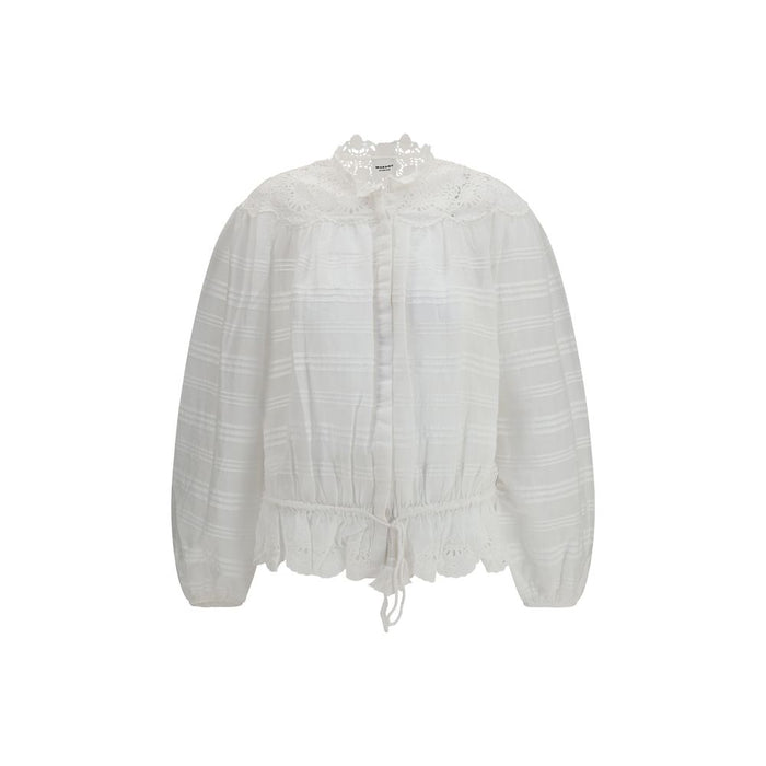 Marant Etoile 100% Polyester blouse in white