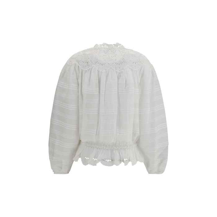 Marant Etoile 100% Polyester blouse in white — view 2