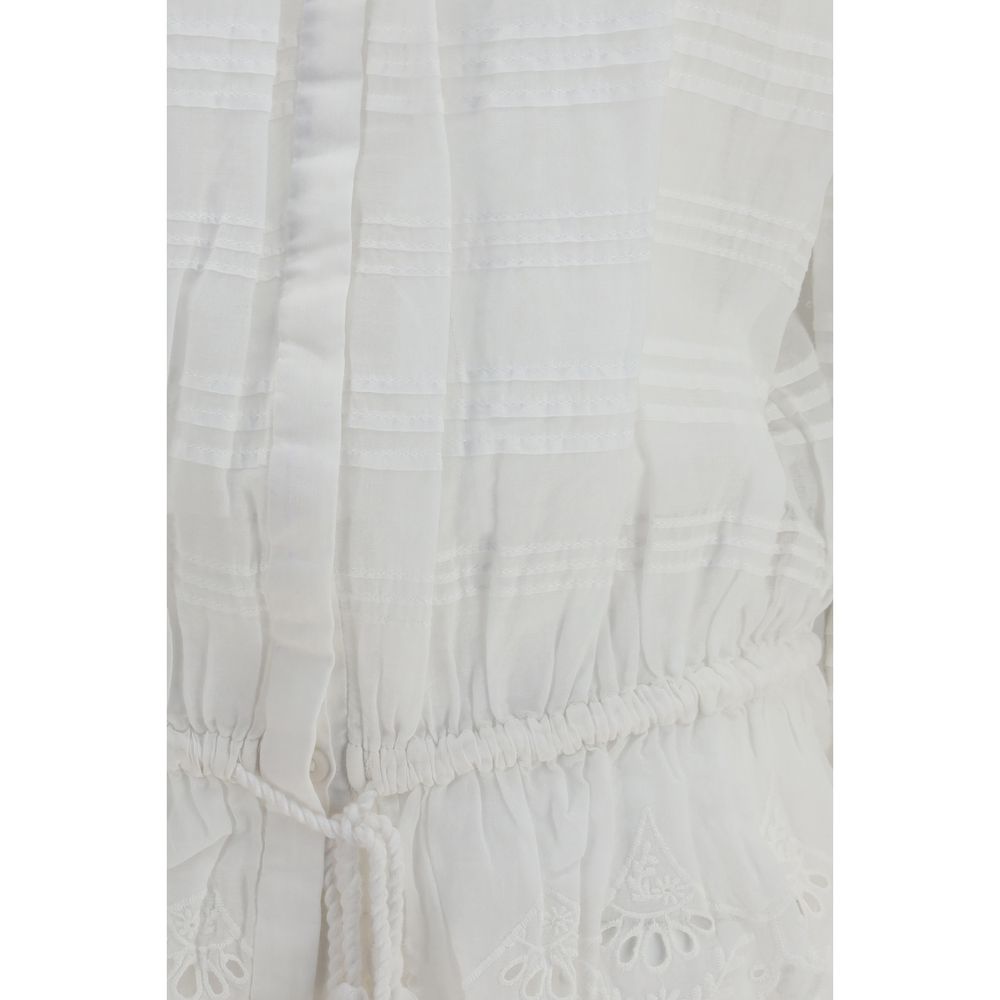 Marant Etoile 100% Polyester blouse in white — view 3