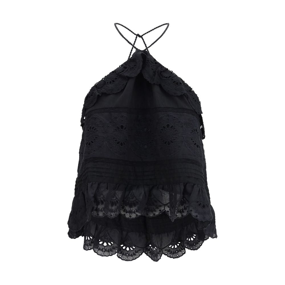 Marant Etoile 33% Polyester blouse in black