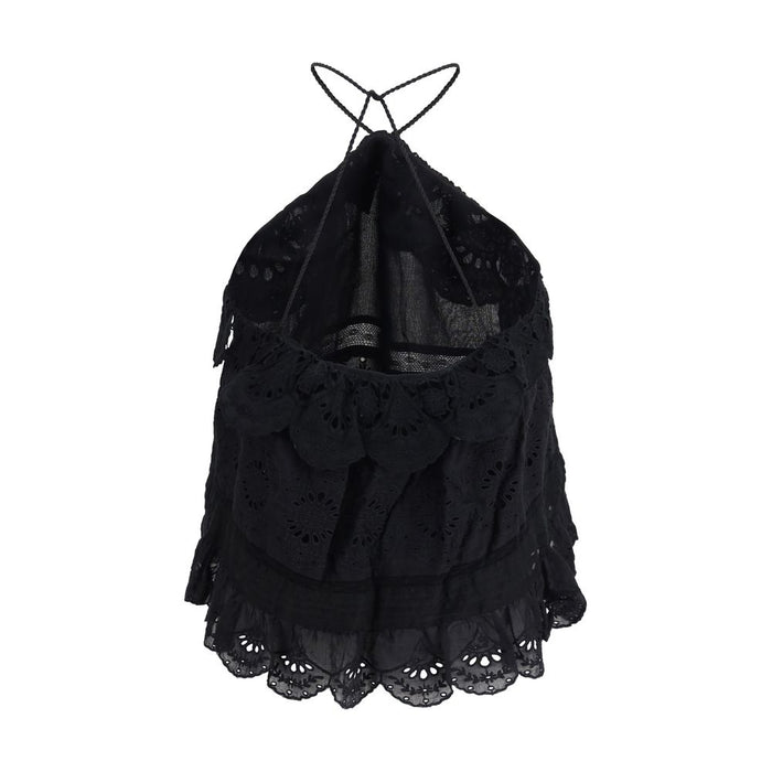Marant Etoile 33% Polyester blouse in black — view 2