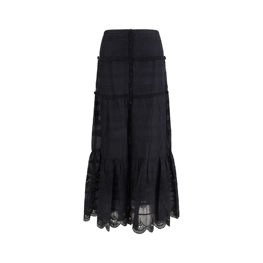 Marant Etoile 34% Viscose skirt in black
