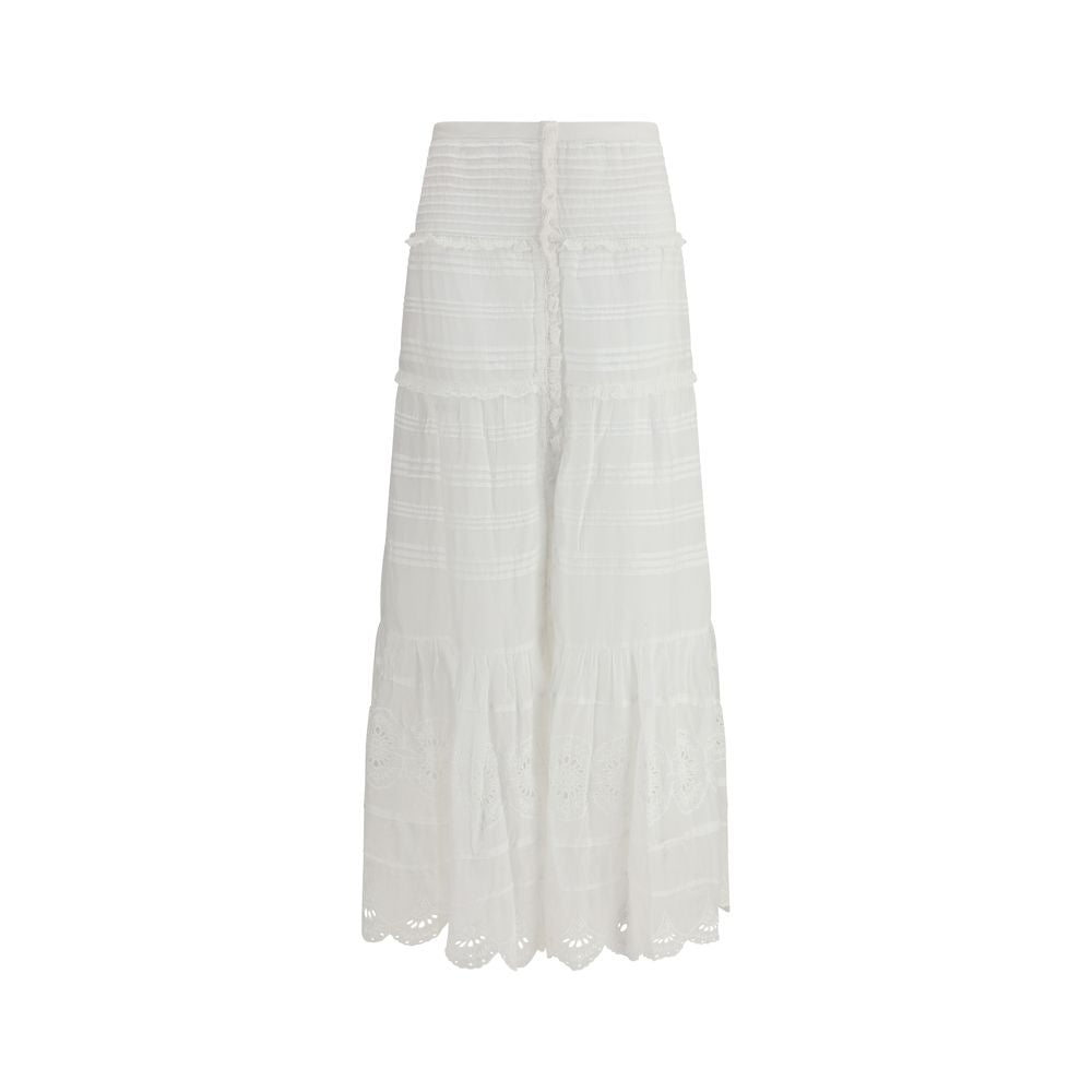 Marant Etoile 34% Viscose skirt in white