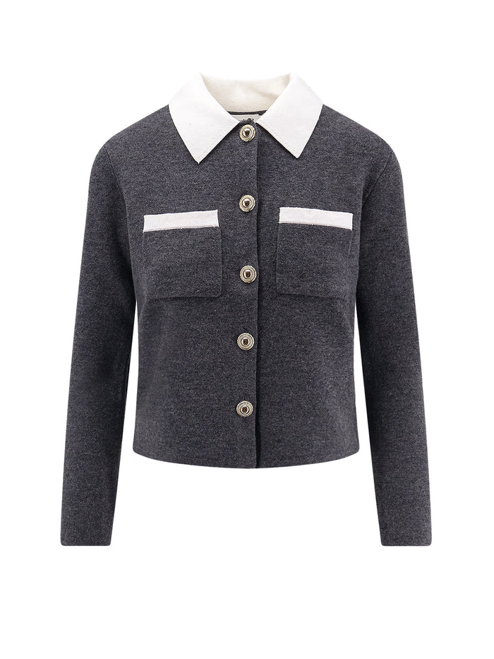 Self Portrait Sweaters Grey