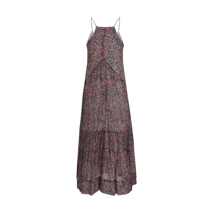 Marant Etoile 100% Cotton dress in purple — view 2