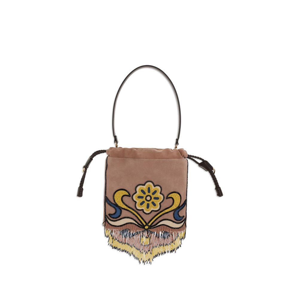 Multicolor Goatskin Handbag Bag