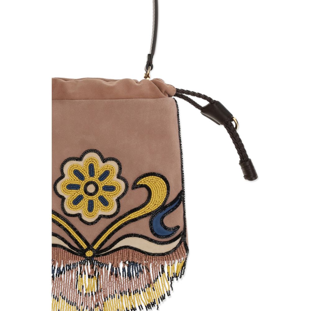Multicolor Goatskin Handbag Bag
